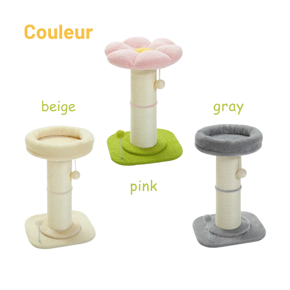Arbre Ă chat en forme de fleur-MeowGriff