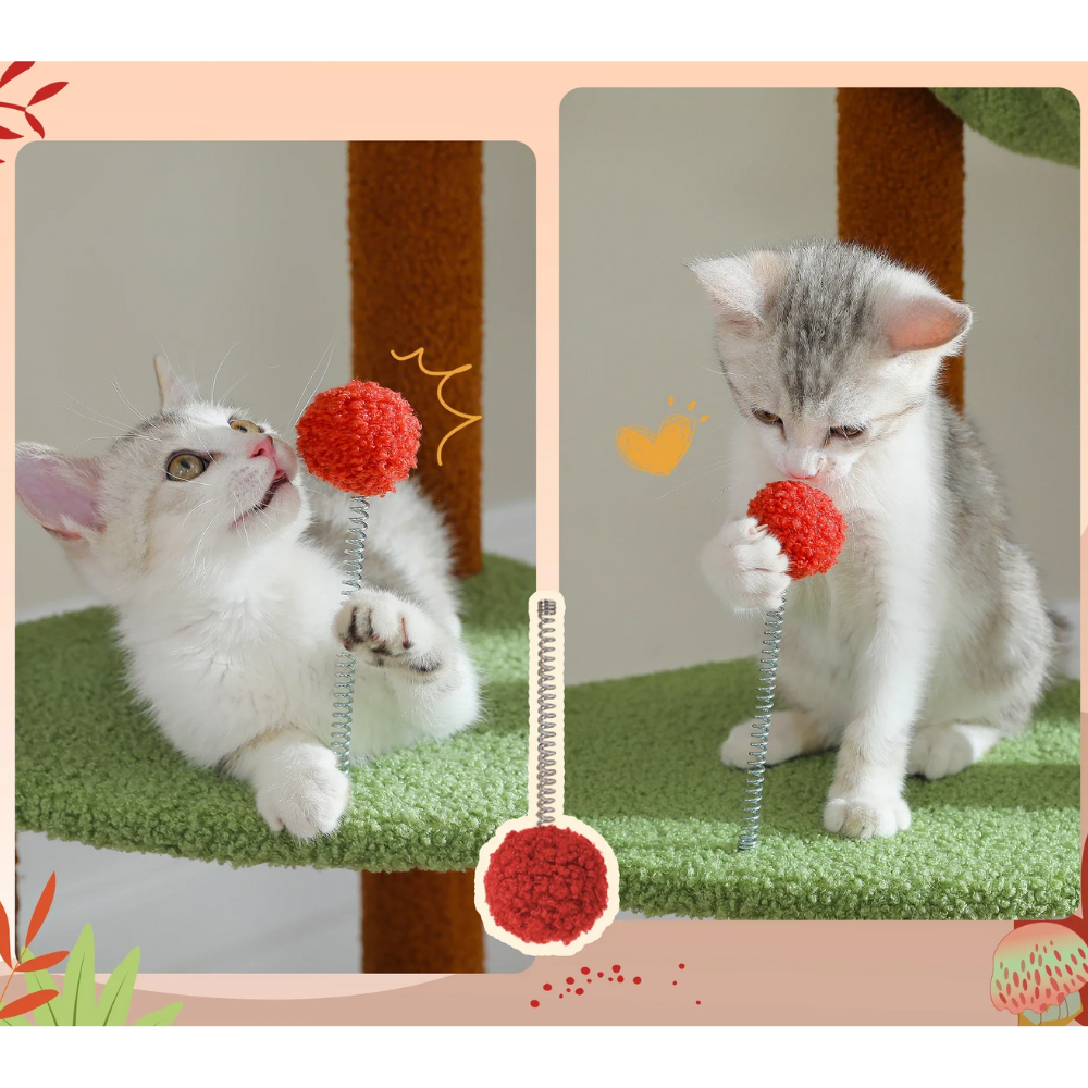 Tour pour chat ajustable Cactus Cat Tower Condo-MeowGriff