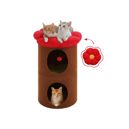 Tour à Chat Florale Verticale