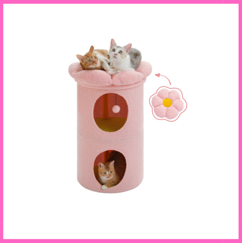 Tour à Chat Florale Verticale