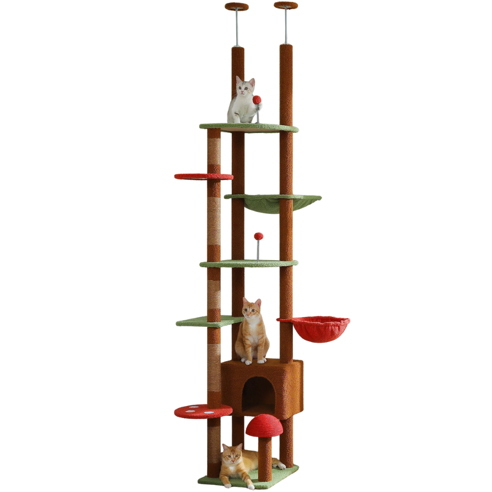 Tour pour chat ajustable Cactus Cat Tower Condo