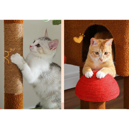 Tour pour chat ajustable Cactus Cat Tower Condo