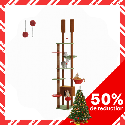 Tour pour chat ajustable Cactus Cat Tower Condo