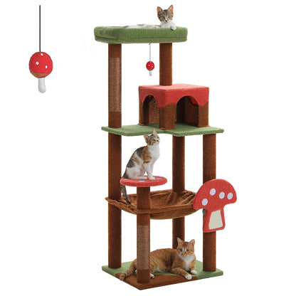 Condo pour chat Champignon avec hamac
