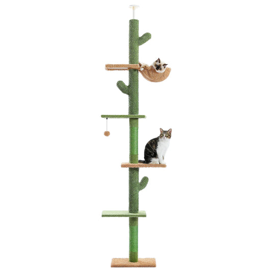 Arbre à chat Cactus Réglable Hamac