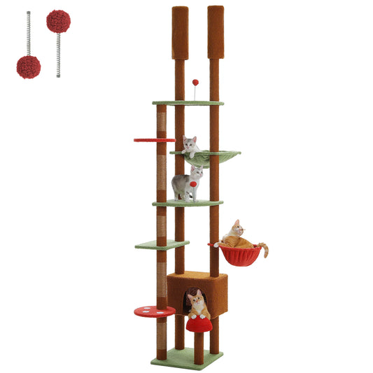 Tour pour chat ajustable Cactus Cat Tower Condo
