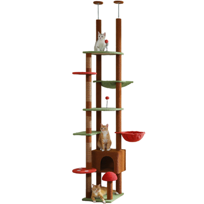 Tour pour chat ajustable Cactus Cat Tower Condo